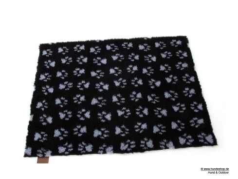 B-Ware Original Vetbed Isobed SL Paw schwarz 75 cm x 50 cm