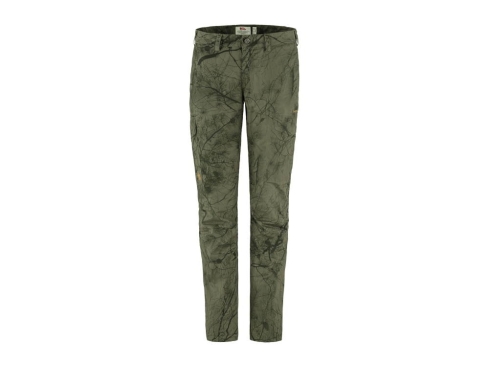 Fjällräven Damenhose Karla Hydratic green camo