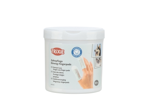 Zahnpflege Einweg-Fingerpads für Hunde