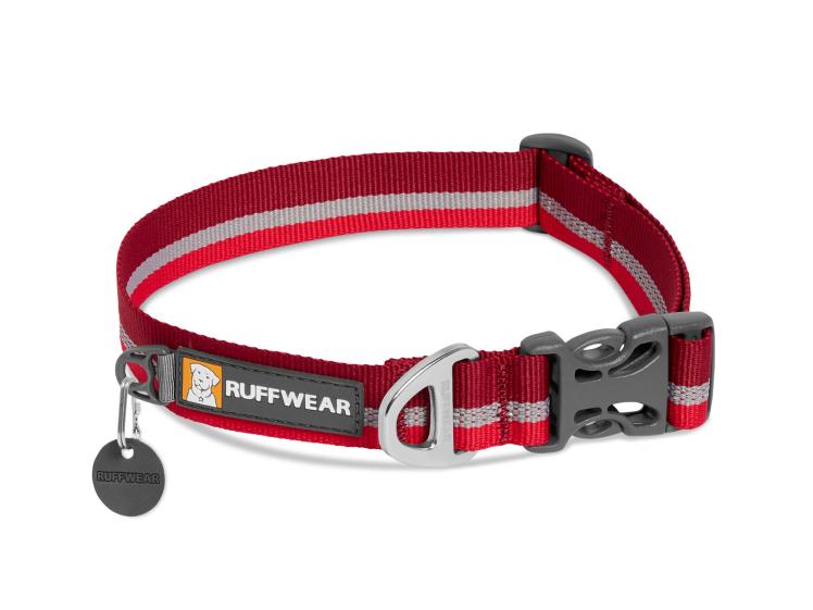 Ruffwear Crag™ reflektierendes Hundehalsband Cindercone Red 1