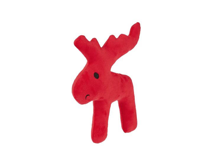 Wolters Christmas Range roter Elch Plüschspielzeug für Hunde 1