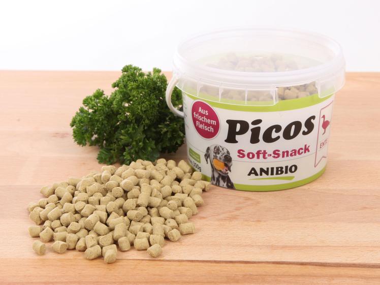 Anibio Picos Soft Snack Ente für Hunde 1