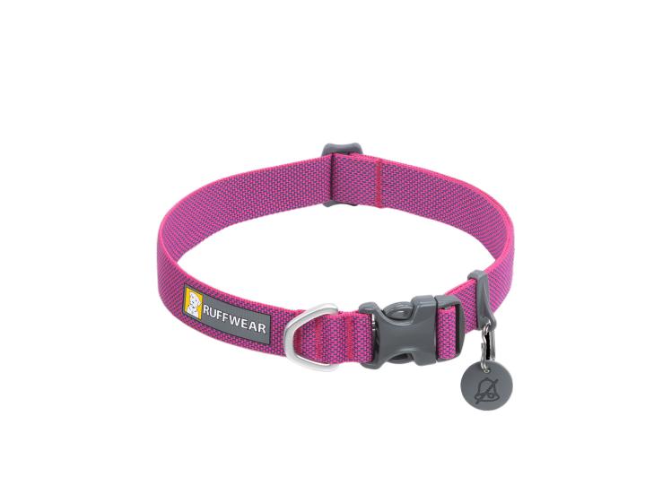 Ruffwear Hi & Light™ leichtes Hundehalsband Alpenglow Pink 1