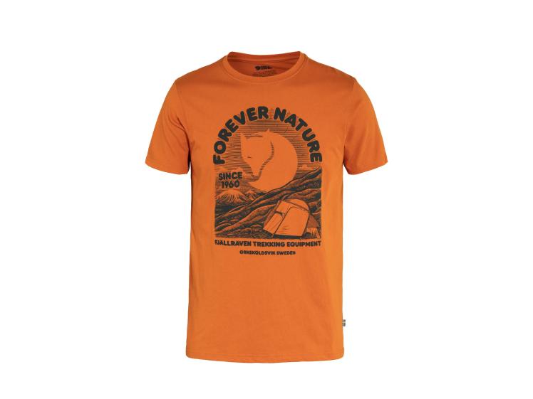 Fjällräven  Equipment T-Shirt für Herren Sunset Orange 1