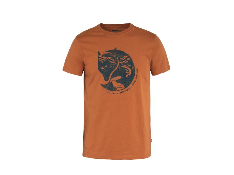 Fjällräven Arctic Fox T-Shirt Herren Terracotta Brown 1