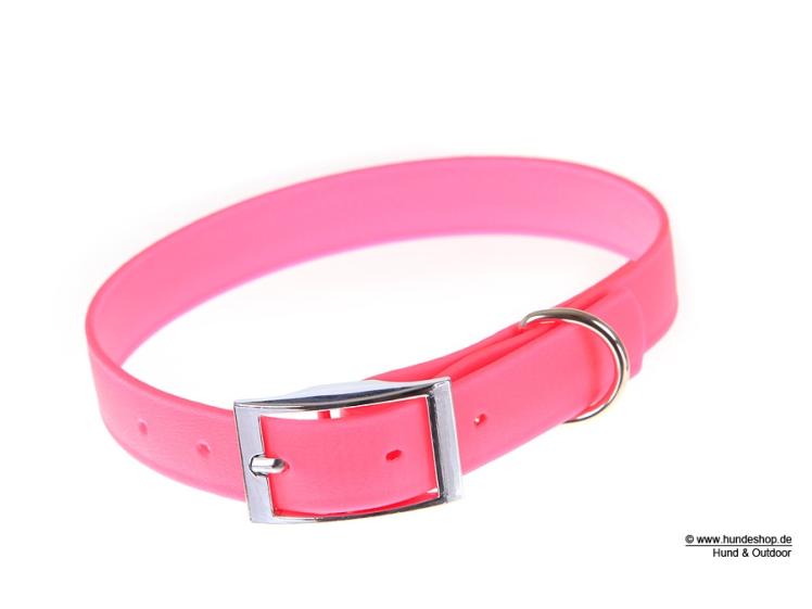 Relaxoo Biothane Hundehalsband pink 19mm breit 1
