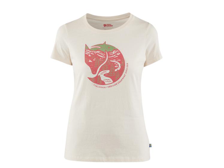Fjällräven Arctic Fox T-Shirt Damen chalk white 1