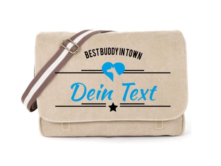 Dobermann Canvas Tasche sahara Best Buddy 1