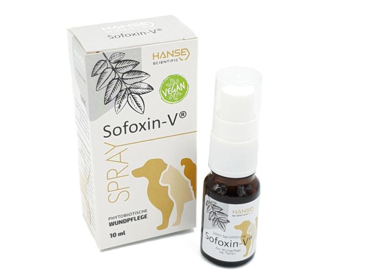 Sofoxin-V natürliches Wundpflegespray für Hunde 1