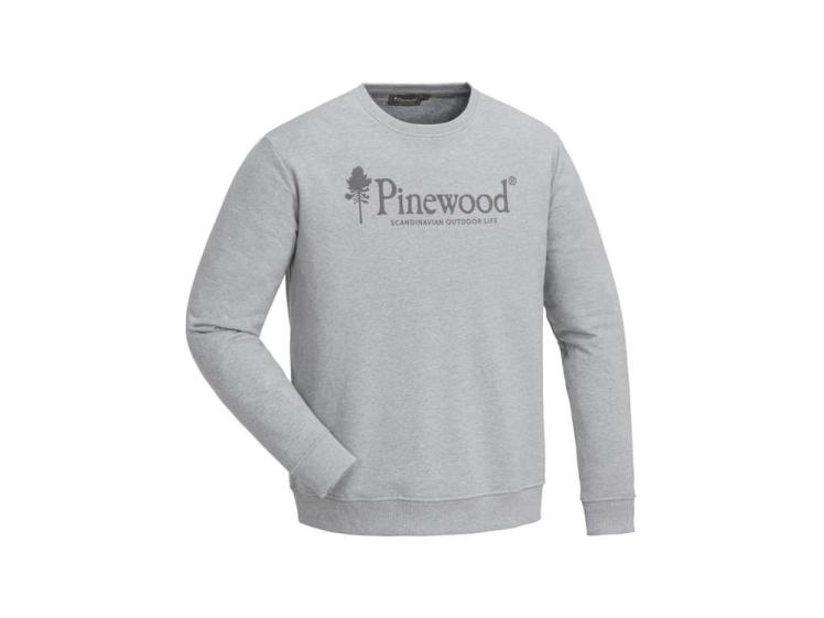 Pinewood® Sunnaryd Sweater Light Grey Melange 1
