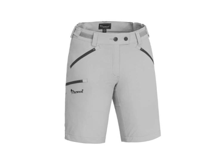 Pinewood® Damen Outdoor Shorts Brenton Concrete Grey 1