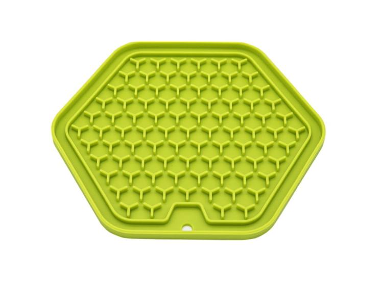 Schleckmatte LadiMat Hexagon 1