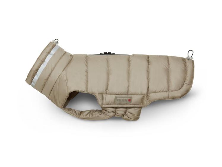 Wolters Steppjacke Cosy für Dackel warmer Hundemantel taupe 1