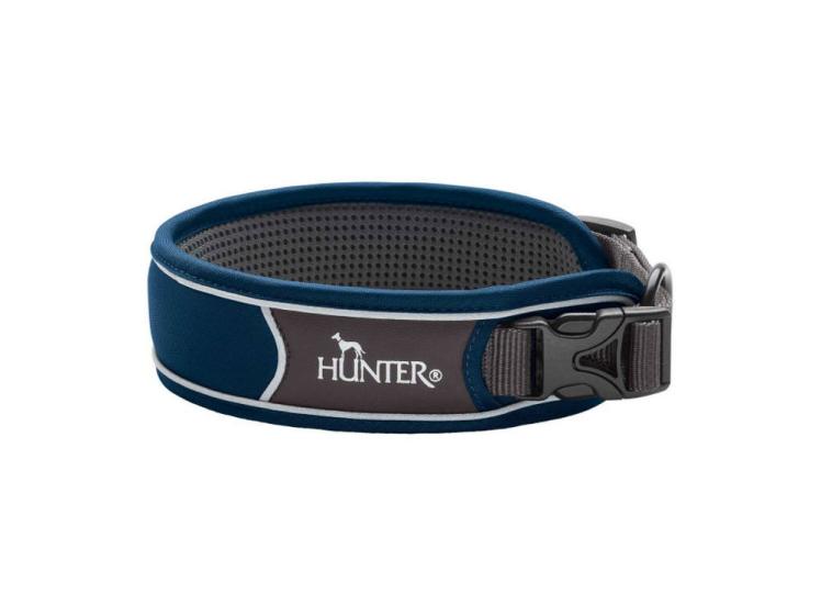 Hunter Divo Hundehalsband blau/grau 1