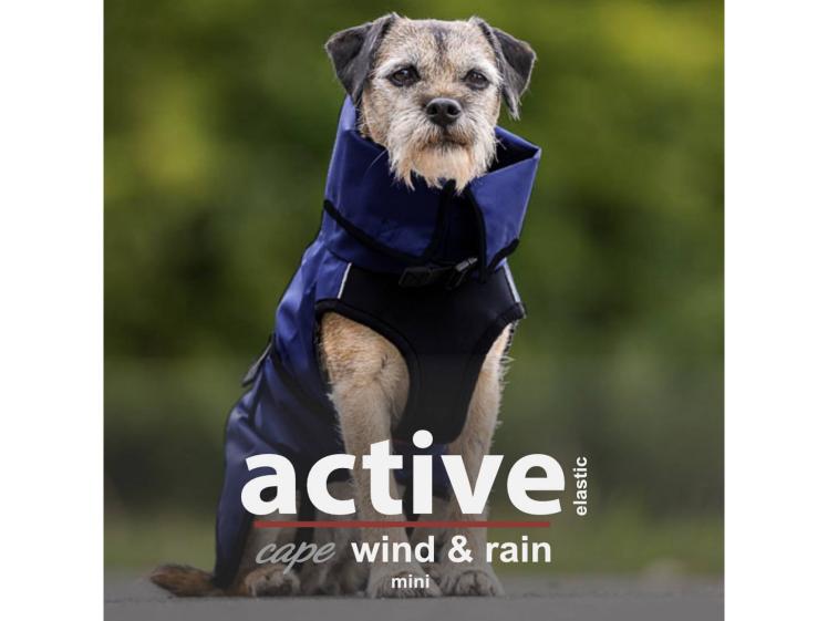 Active Cape Elastic Wind & Rain Mini dark blue 1