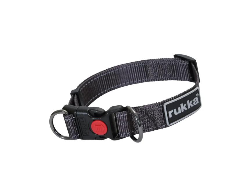 Rukka Pets Halsband Bliss smoke L 1