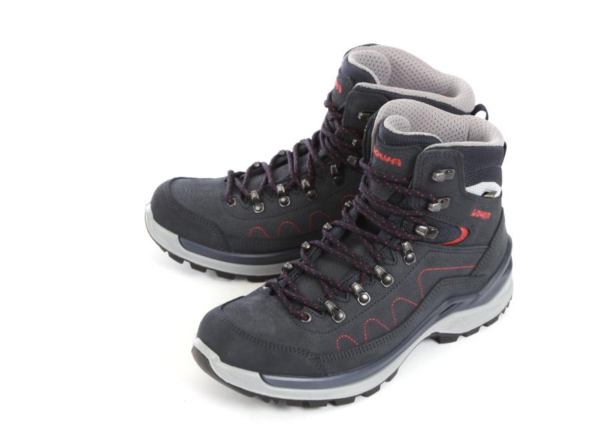 Lowa Toro Pro GTX MID Damenschuhe navy/rotholz 1