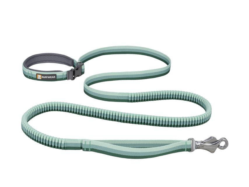 Ruffwear Roamer™ Bungee dehnbare Hundeleine River Rock Green M (1,7 - 2,1 m) 1