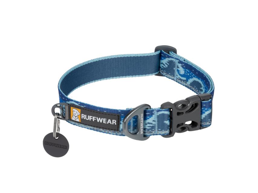 Ruffwear Crag™ reflektierendes Hundehalsband Midnight Wave 1