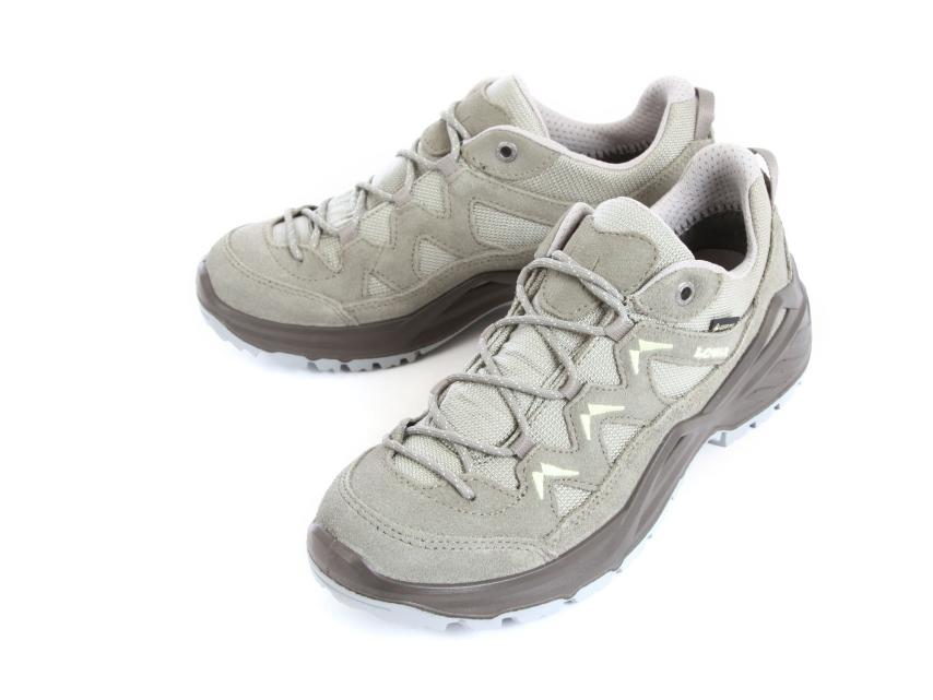 Lowa Sirkos Evo GTX® Lo Damenschuhe seegras/mint 6 (39,5) 1