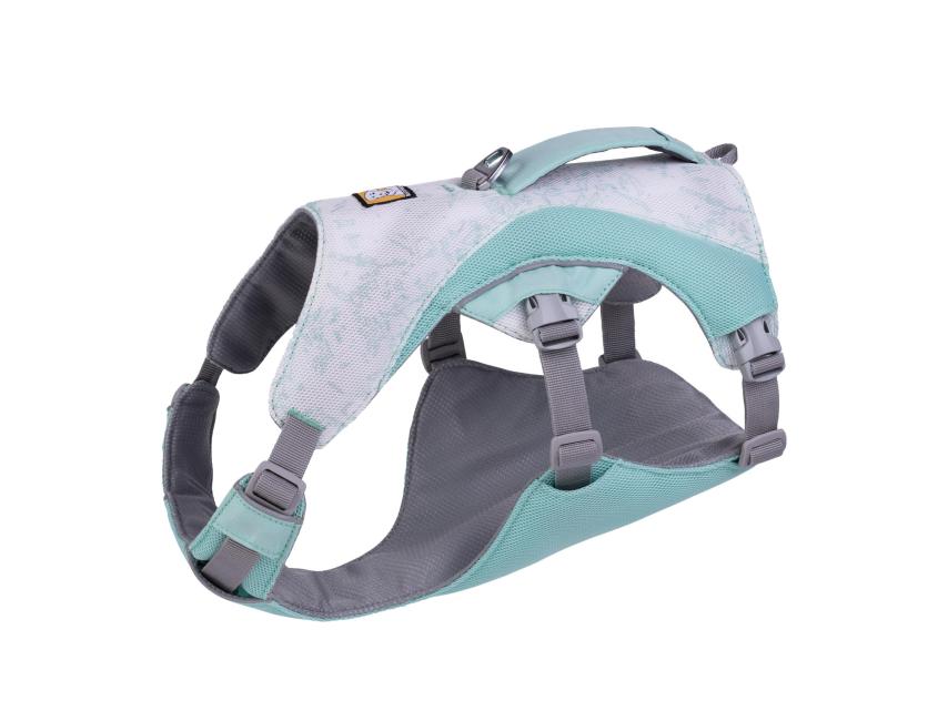 Ruffwear Swamp Cooler kühlendes Hundegeschirr Sage Green S 1