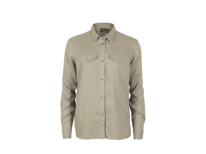 Pinewood Värnamo InsectSafe Damen Leinenbluse beige XXL 1