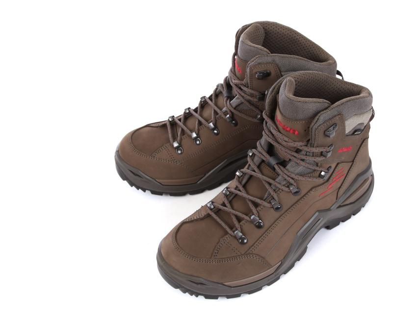 Lowa Renegade EVO GTX® MID Herrenschuh stein/rotholz 9 (43,5) 1