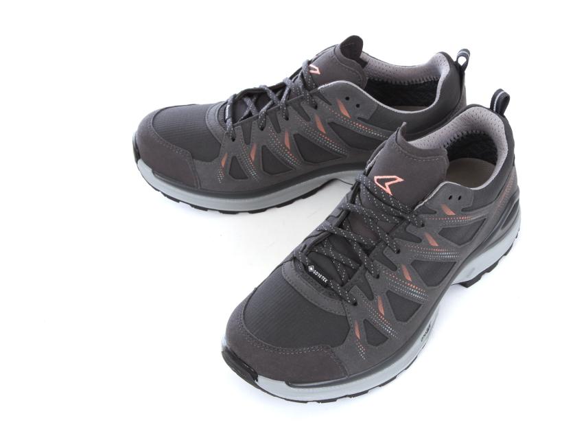 Lowa Innox Evo II GTX® lo Damenschuh asphalt/lachs 1