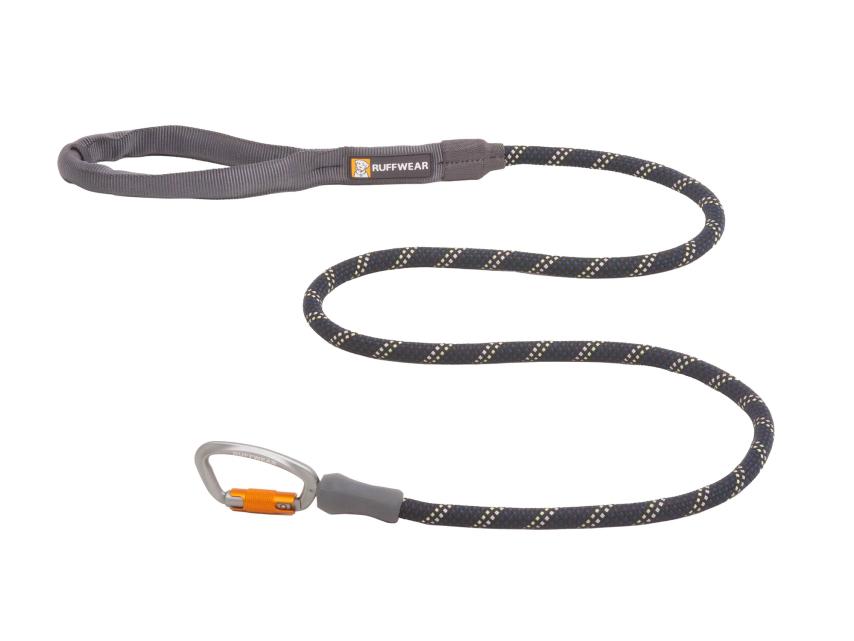 Ruffwear Knot-a-Leash™ Hundeleine Obsidian Black/blau 1