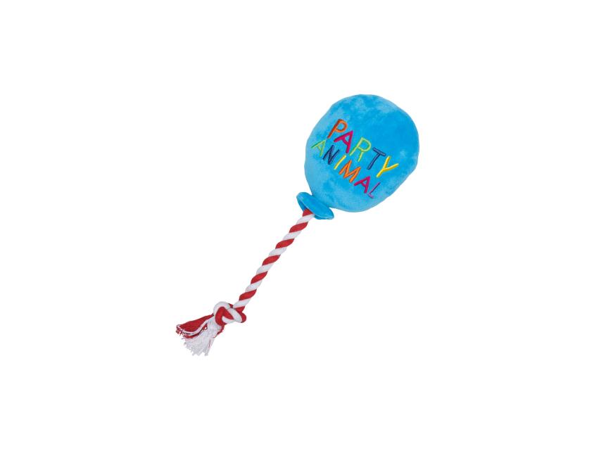 Beeztees Plüsch Partyballon Hundespielzeug 1