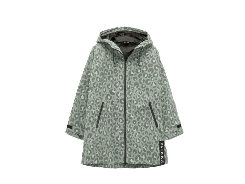Paikka Visibility Damen Regenmantel Green Leo reflektierend XS 1