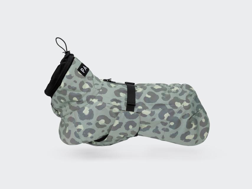 Paikka Visibility reflektierende Hunde-Winterjacke grün leo 50 1