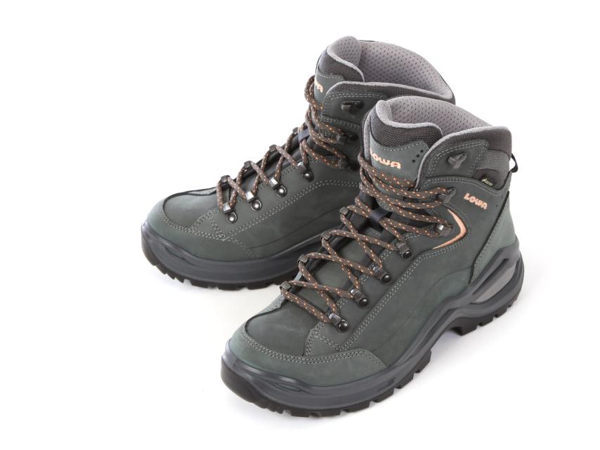 Lowa Renegade EVO GTX® MID Damenschuh graphit/aprikose 1