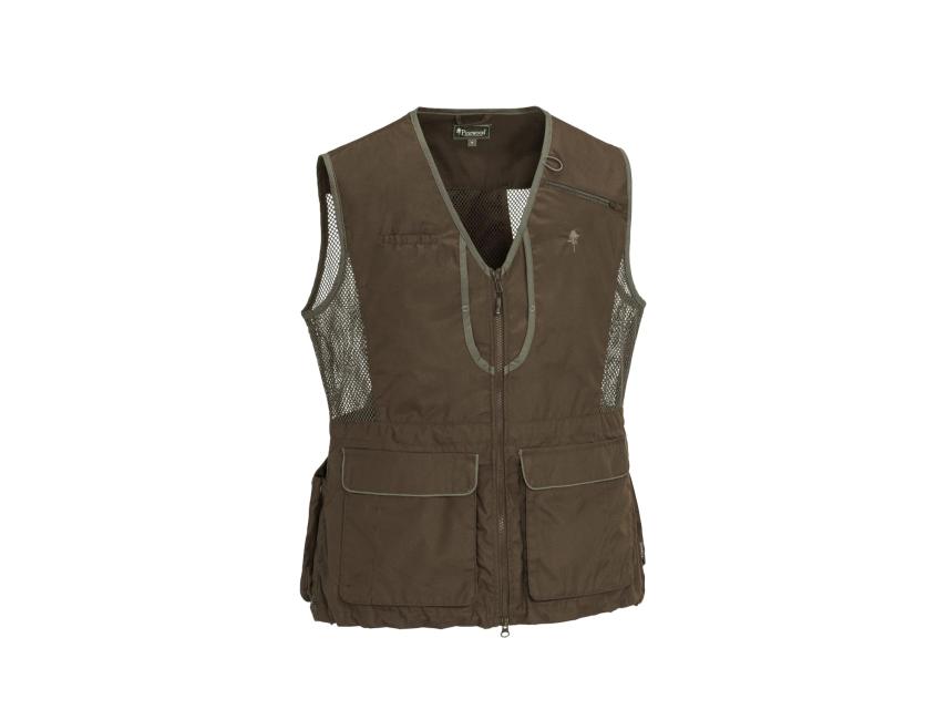 Pinewood® Dog Sports 2.0 Damen Weste wildlederbraun/olive -S- 1
