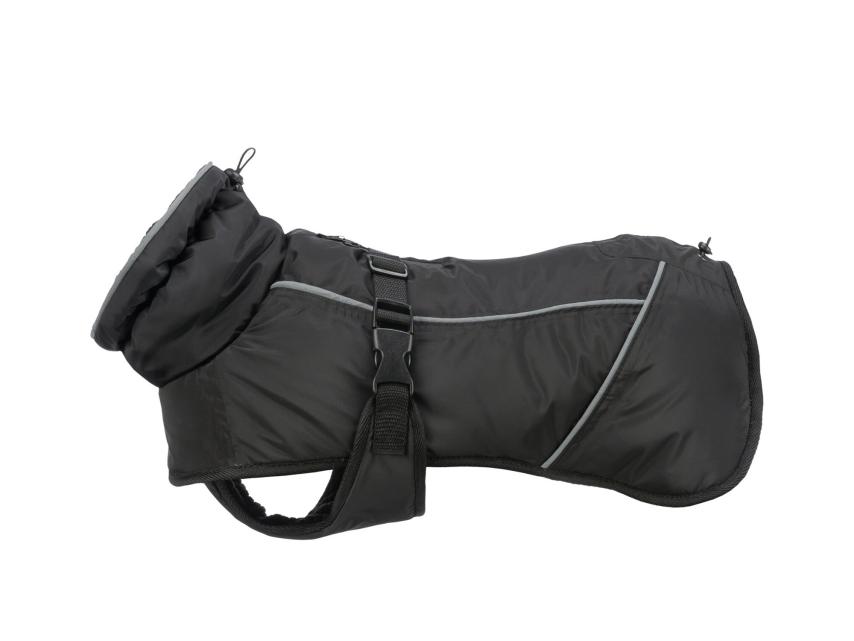 Hunde-Wintermantel Brizon schwarz 1