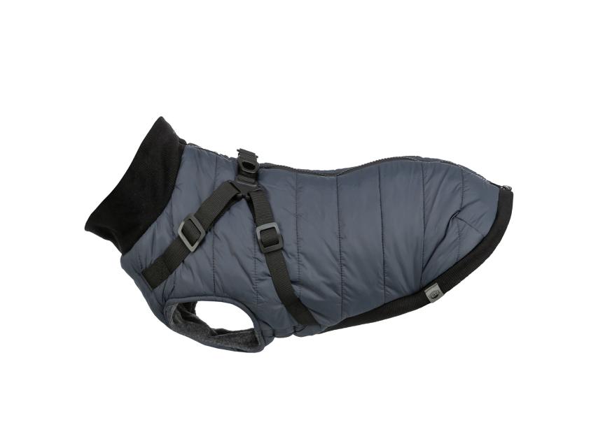 Hundegeschirr-Mantel Pontis für kleine Hunde blau 1