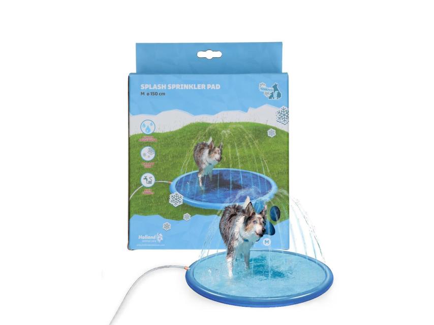 CoolPets Splash Sprinkler Pad für Hunde 1