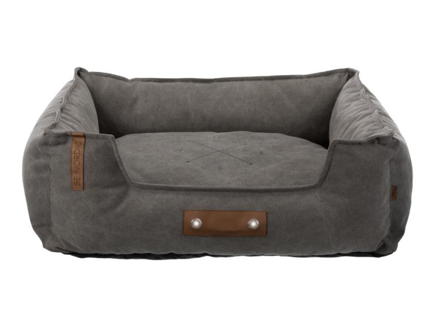 B-Ware BE NORDIC Hundebett Föhr dunkelgrau 80 x 60 cm 1