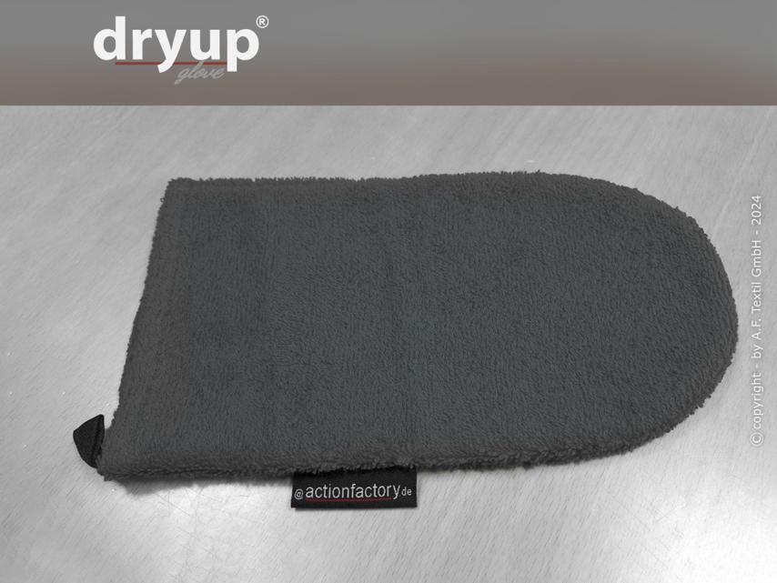 Dryup Glove Frotteehandschuh für Hunde anthrazit 1