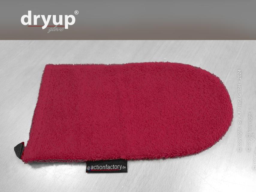 Dryup Glove Frotteehandschuh für Hunde bordeaux 1