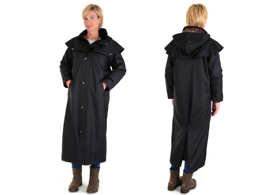 Scippis Stockman Regenmantel -L- schwarz 1
