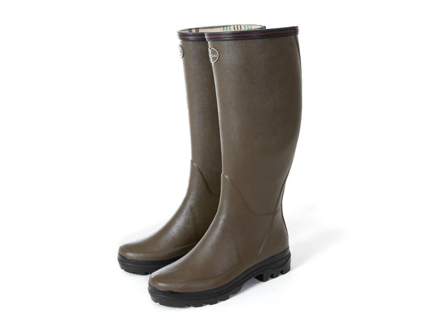 Le Chameau Giverny Damen Gummistiefel vert chameau -38- 1