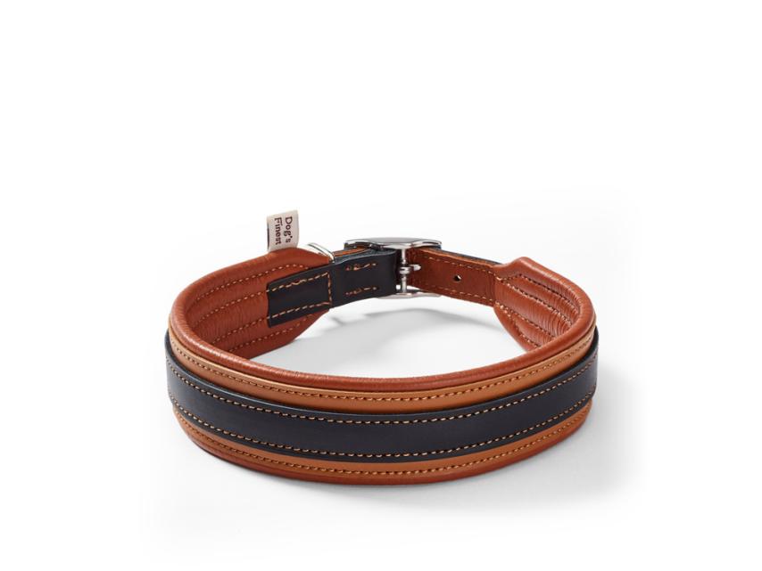 Hundehalsband Ridgeback Komfort cognac 1