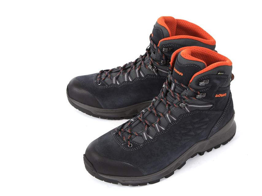 Lowa® Explorer GTX® MID Herrenschuhe navy/orange 9.5 (44) 1