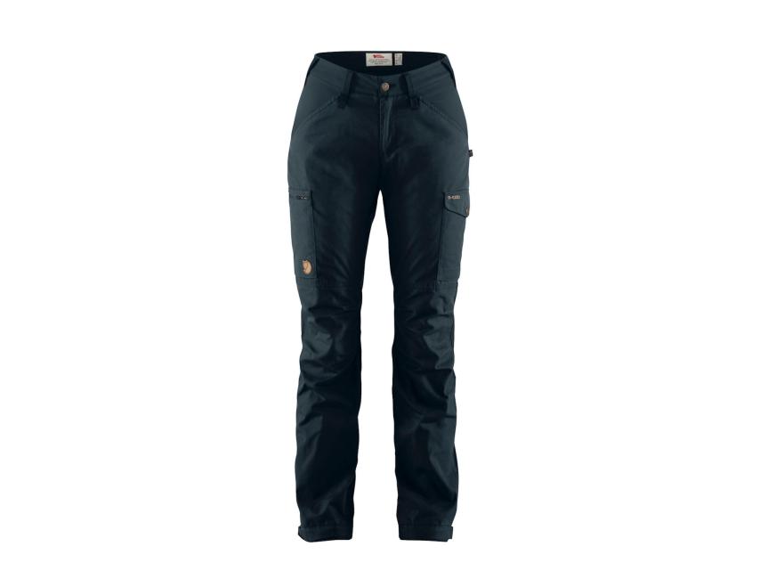 Fjäll Räven Kaipak curved Damenhose dark navy 1
