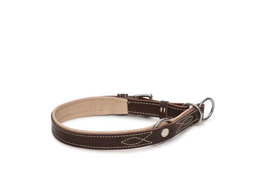 Zugstopp Hundehalsband Waldbursche havanna/creme 50 (36-41 cm) 1