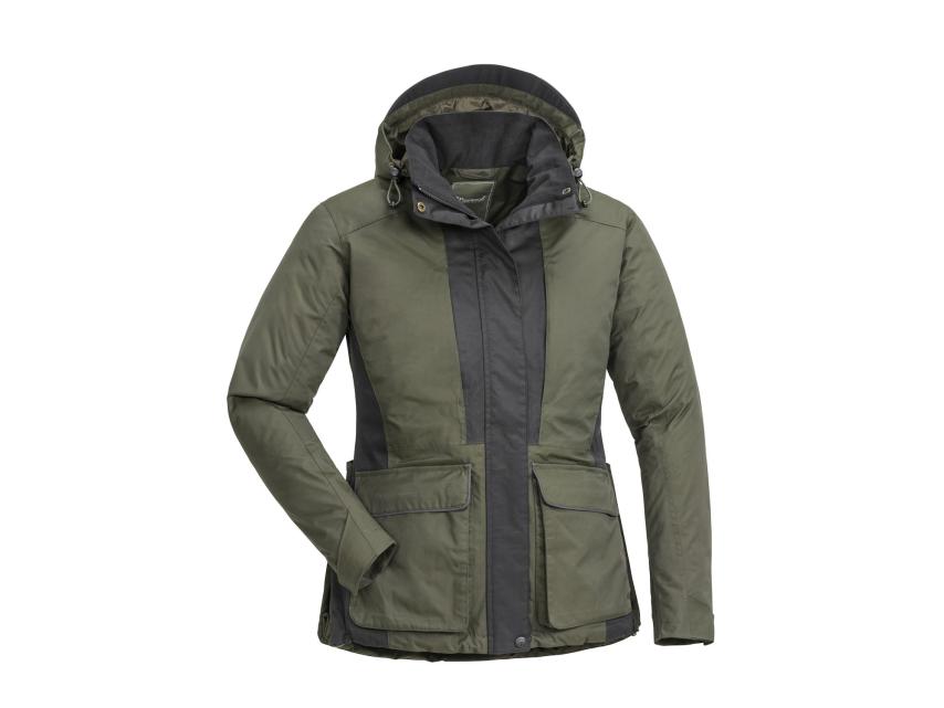 Pinewood® Dog Sports 2.0 Damen Jacke moosgrün/schwarz -S- 1