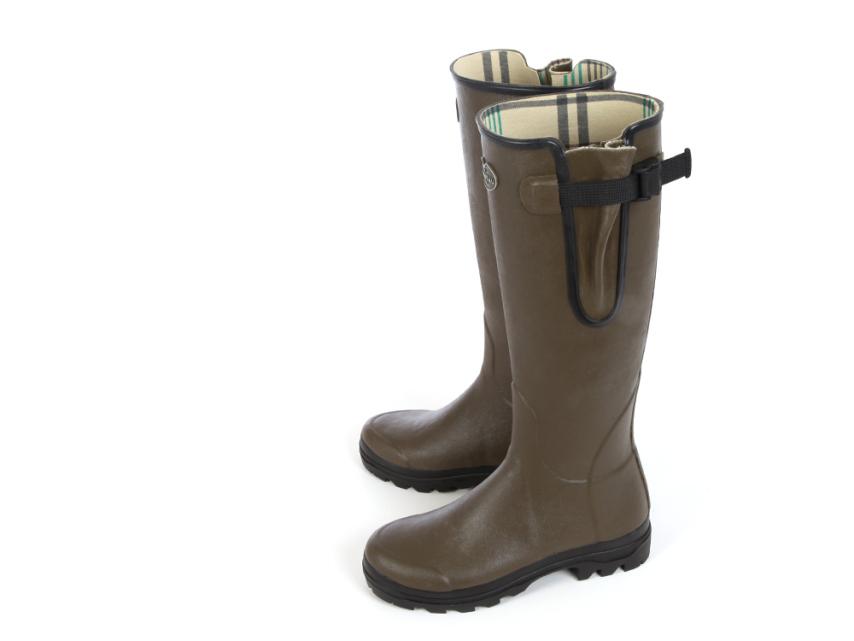 Le Chameau Vierzon Damen Gummistiefel Vert Chameau -40- 1