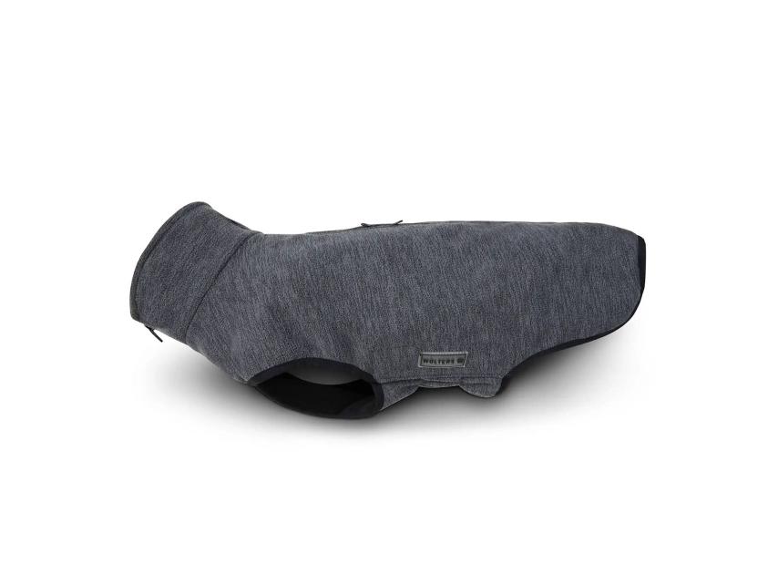 Wolters Hunde-Fleecejacke Casual grau meliert 75 cm 1