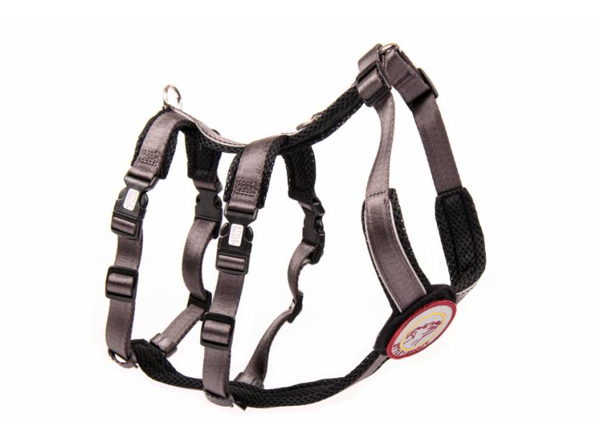 Style Snout Sicherheitsgeschirr Patch & Safe Silver M 1